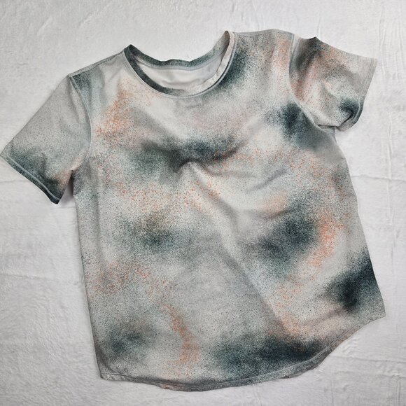 lululemon High-Neck Running and Training T-shirt Spray Camo - Picture 1 of 3
